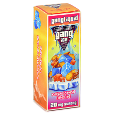 Жидкость для эл. сигарет - Gang Ice - Карамельное печенье - (30 мл)