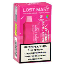 POD система Lost Mary Space Edition - OS 4000 - Вишня - Персик - Лимонад - 2% - (1 шт.)
