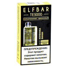 POD система Elf Bar - TE 5000 - Клубника - Банан - 2% - (1 шт.)