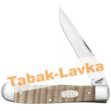 Нож перочинный Zippo - Natural Curly Maple Wood Trapper (50604)