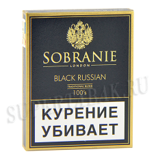 Сигареты Sobranie - Black Russian 100s (МРЦ 355)